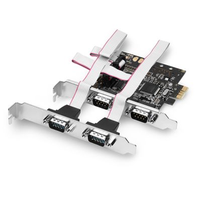PCEA-S4 PCIe controller 4x serial
