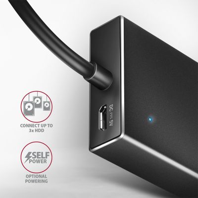 HUE-F7C SuperSpeed USB-C FLAT CHARGING hub