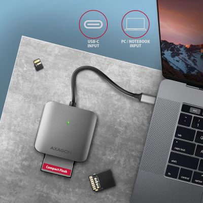CRE-S3C SuperSpeed USB-C UHS-II Kartenleser