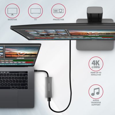 HMC-5G21 USB-C 10Gbps SPEEDSTER 5in1 hub
