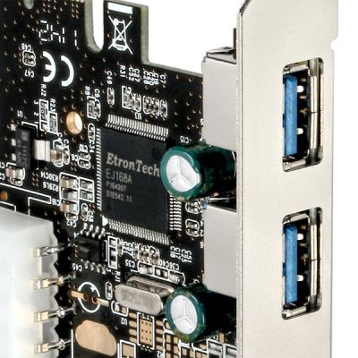 PCEU-23E PCIe řadič 2x USB 3.0