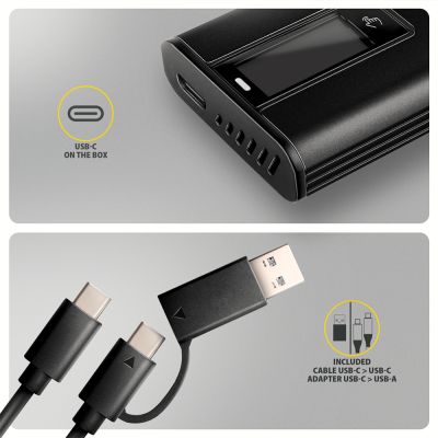 EEM2-SD2B USB-C 10Gbps - M.2 NVMe & SATA SSD DISPLAY box