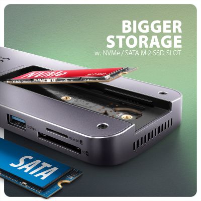 HMC-12GM2 USB-C 10Gbps GEN2COMBO 12in1 hub