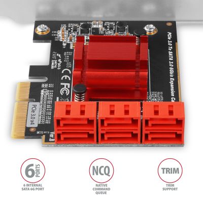 PCES-SA6 PCIe kontroler 6x SATA 6G