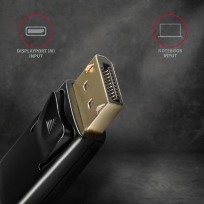 RVD-HI14C2 DP > HDMI cable 1.8 m, 4K/30Hz