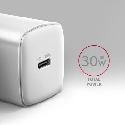 ACU-PD30W PD3.0 & QC4+ 1xOUTPUT wall charger 30W
