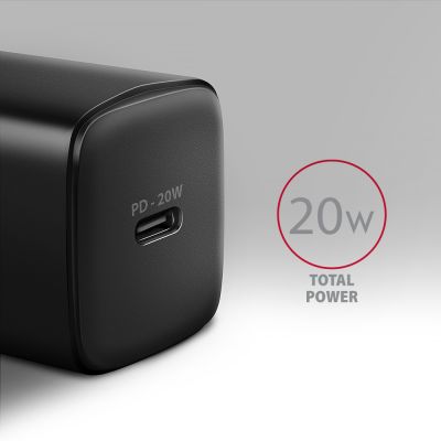 ACU-PD20 PD3.0 & QC4+ 1xOUTPUT Wall Charger 20W