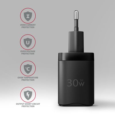 ACU-PQ30 PD3.0 & QC4+ 2xOUTPUTS wall charger 30W