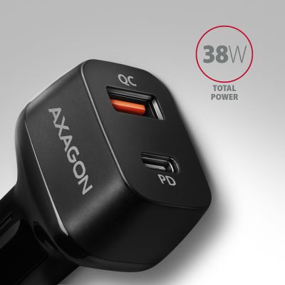 PWC-PQ38 PD & QC car charger 38W