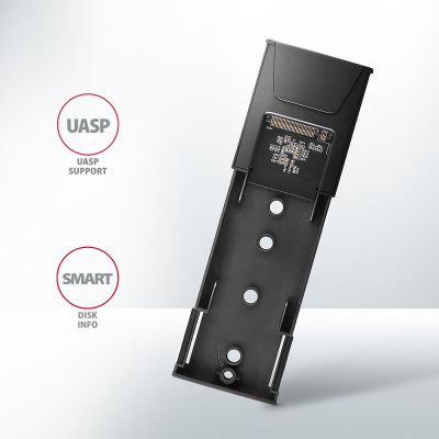 EEM2-GTS2 USB-C 10Gbps - M.2 NVMe & SATA SSD THIN SCREWLESS box