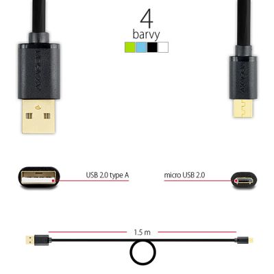 USB 2.0 A-M <> micro-M 1.5 m