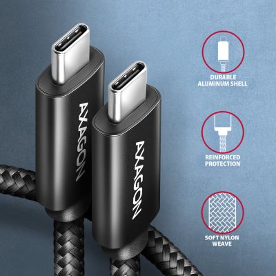 BUCM4X-CM05AB NewGEN+ USB-C <> USB-C 4 Gen 3×2 / 240 W kabel 0.5 m