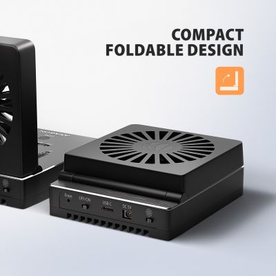 ADSA-M2C44 USB4 docking station for 4x M.2 NVMe SSDs with disk cloning function without a PC