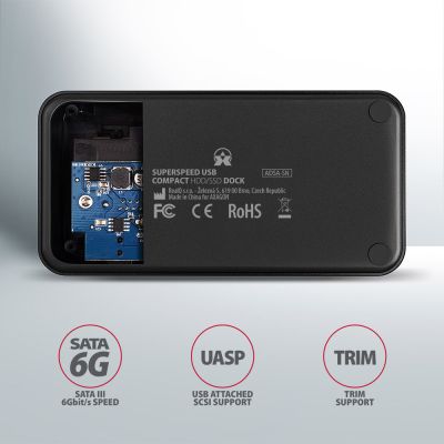 ADSA-SN SuperSpeed USB COMPACT HDD dokk