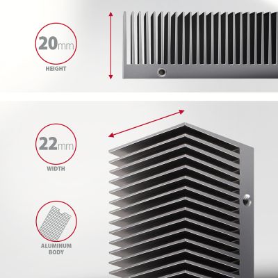 CLR-M2XT heatsink for M.2 SSD