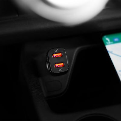 PWC-DQC 2x QC3.0 car charger