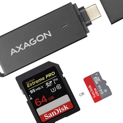 CRE-S2C externer USB-C 3.1 Kartenleser