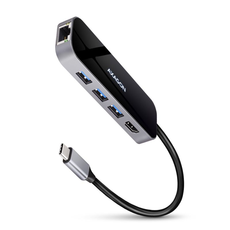 Produkt HMC-6GL SuperSpeed USB-C COMBO 6in1 hub Obrázek