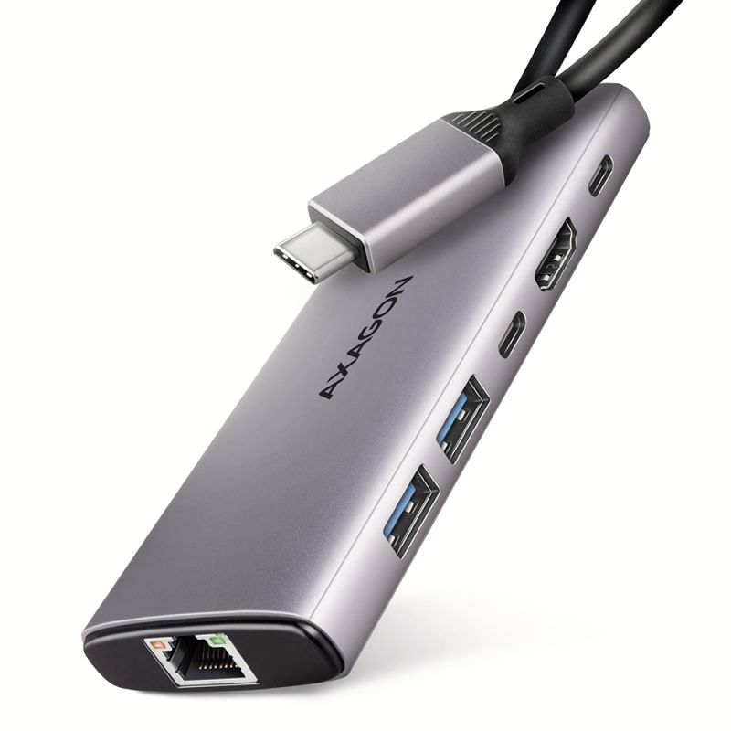 Produkt HMC-6G2L USB-C 10Gbps 6in1 hub Obrázek