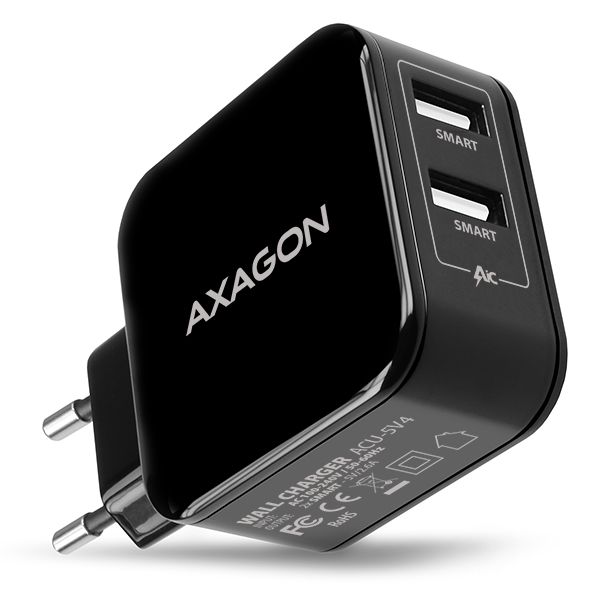 Product ACU-5V4 2.6A + 2.6A wall charger Image