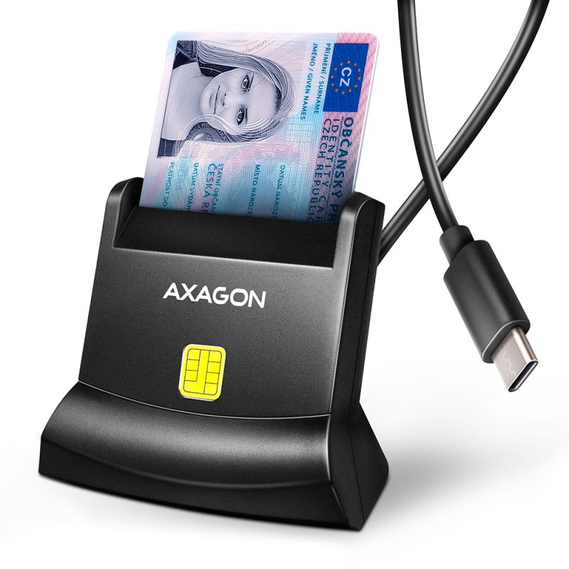 Produkt CRE-SM4NC USB-C Smart card StandReader čtečka Obrázek