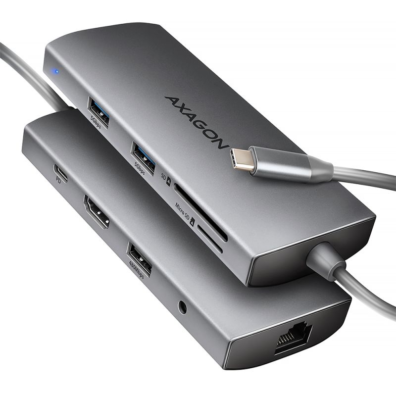 Produkt HMC-8HLSA USB-C 5Gbps 9in1 hub Obrázek