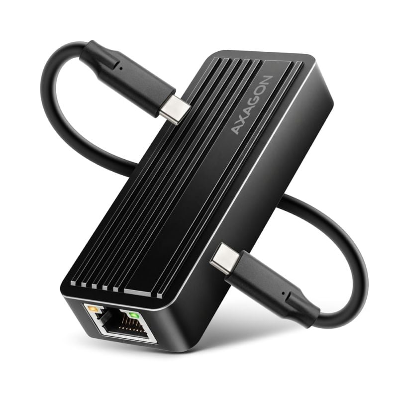 Product ADE-10GR USB-C 10 Gigabit Ethernet Adapter with Detachable USB-C Cable Image