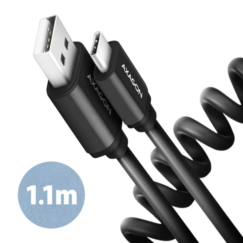 Produkt BUCM-AM20TB TWISTER USB-C <> USB-A kabel 1.1 m Obrázek