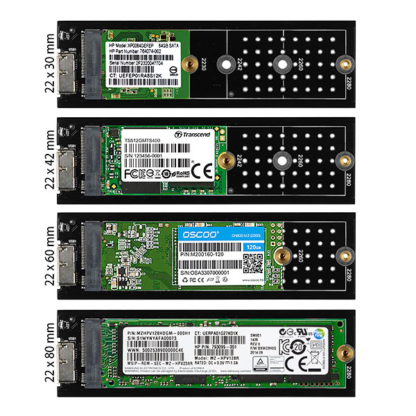 EEM2-U3 USB 3.0 - SATA M.2 box