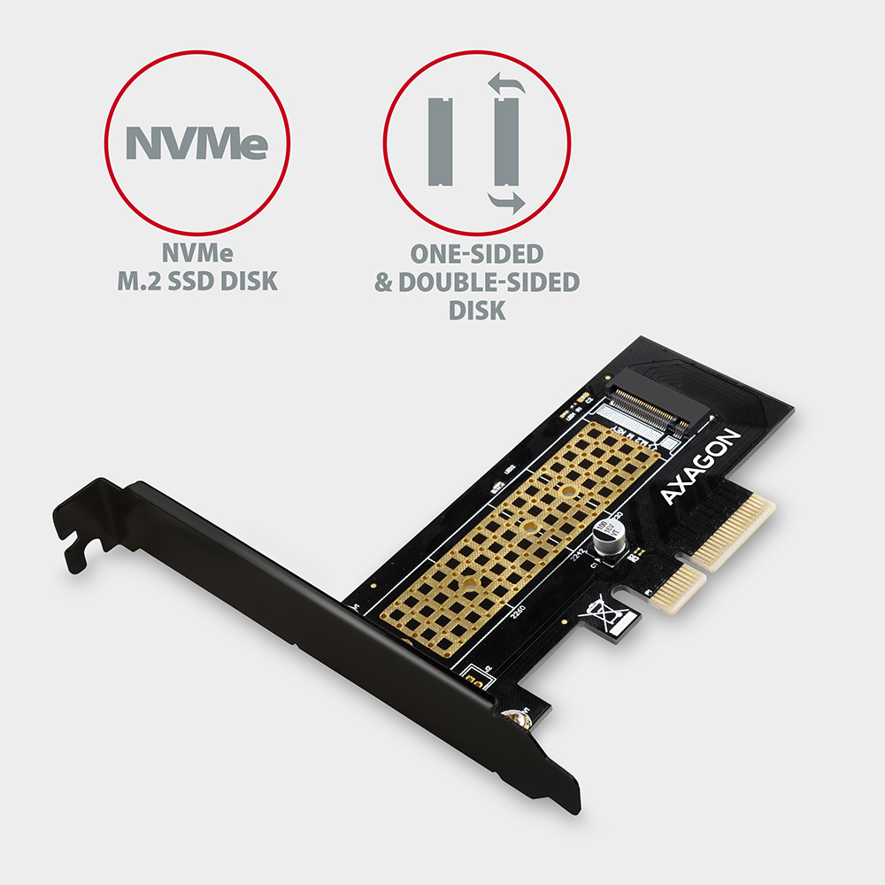 PCEM2-N PCIe NVMe M.2 adapter