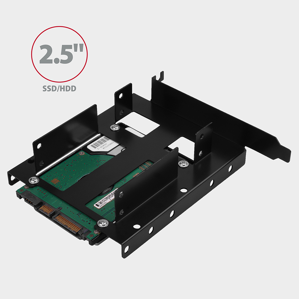 RHD-P35 PCI redukce pro 2x 2.5" + 1x 3.5"/2.5"