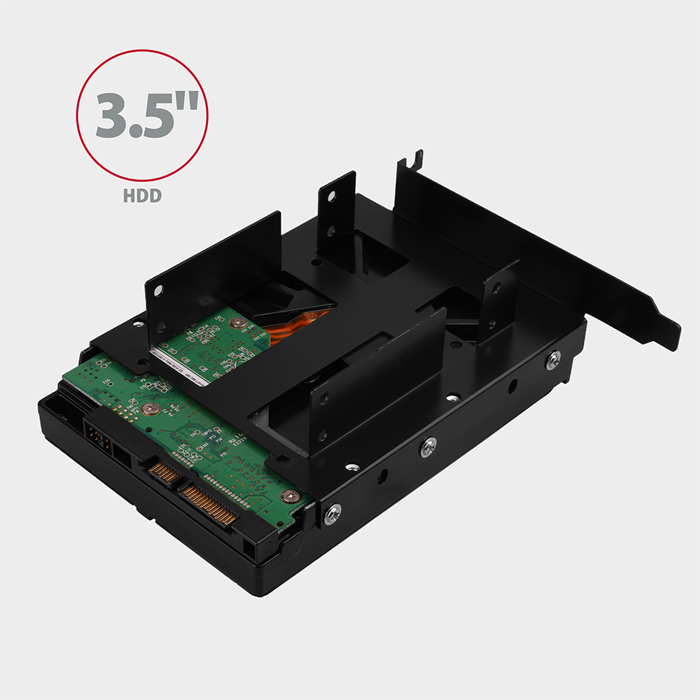 RHD-P35 PCI átalakító mert 2x 2.5" + 1x 3.5"/2.5"