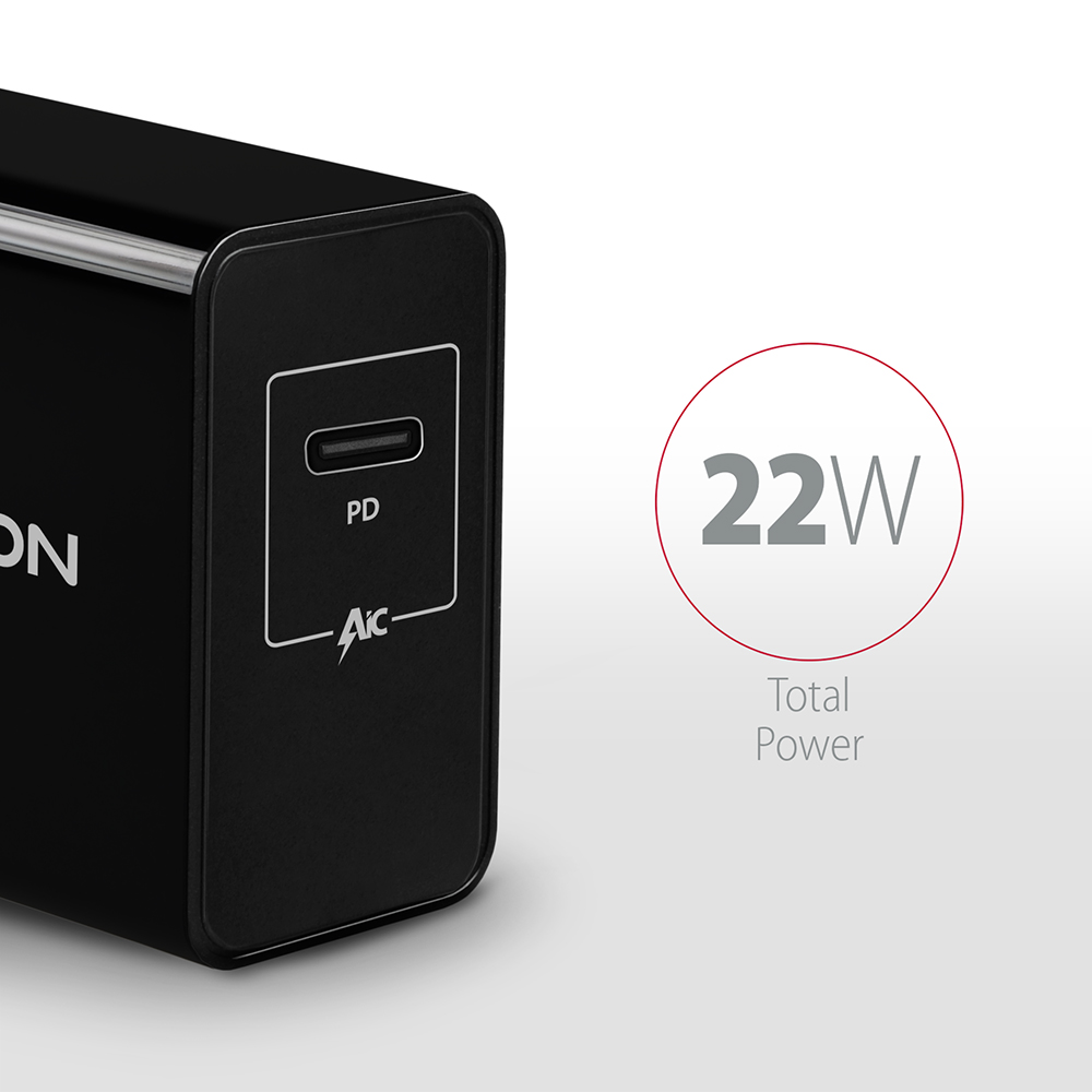 ACU-PD22 USB-C PD wall charger