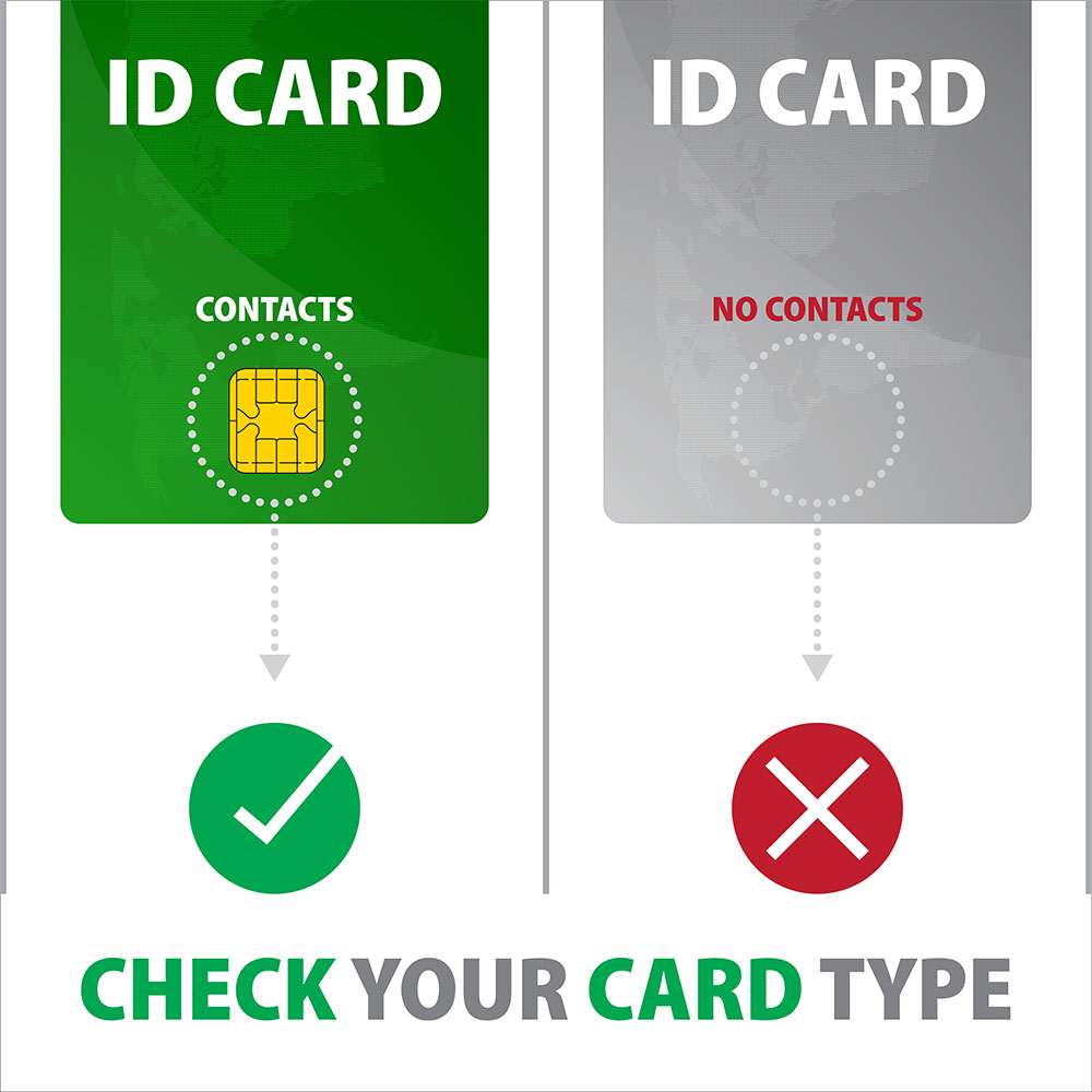 CRE-SM5 ID card PocketReader olvasó