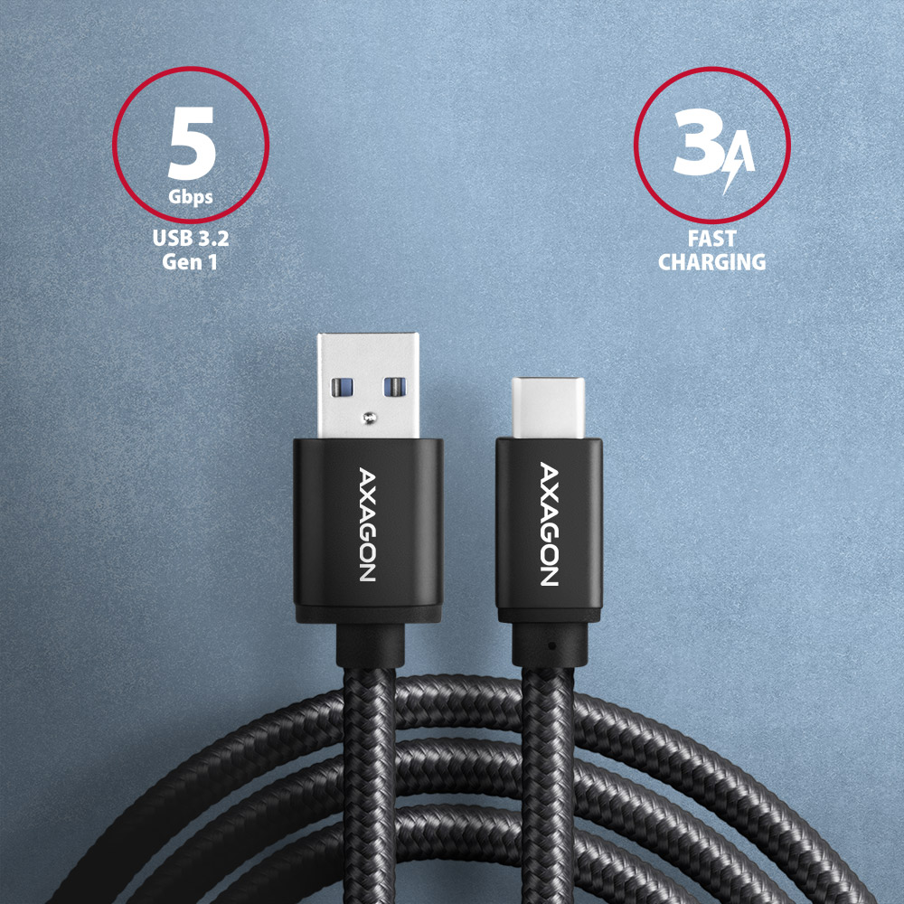 BUCM3-AM15AB SPEED USB-C <> USB-A 3.2 Gen 1 kabel 1.5 m