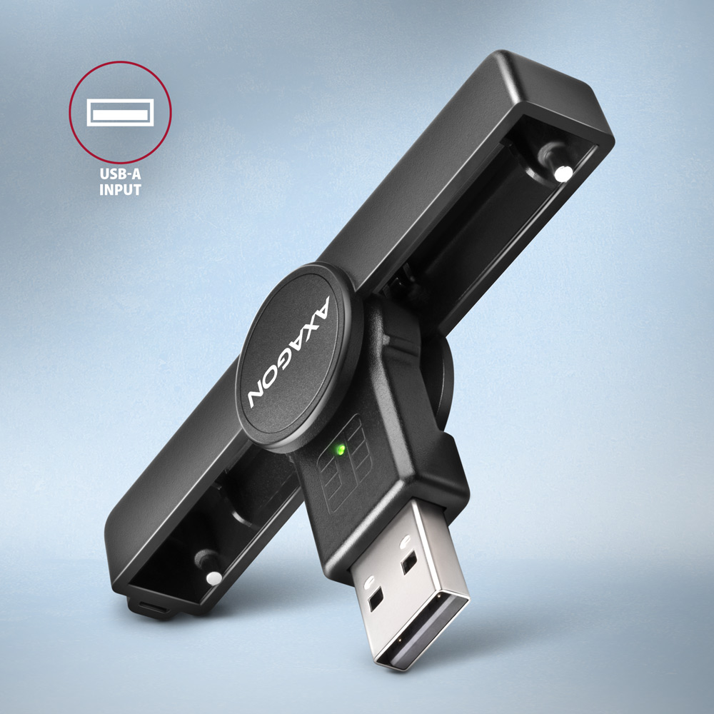 CRE-SMP1A USB-A Smart card PocketReader čtečka