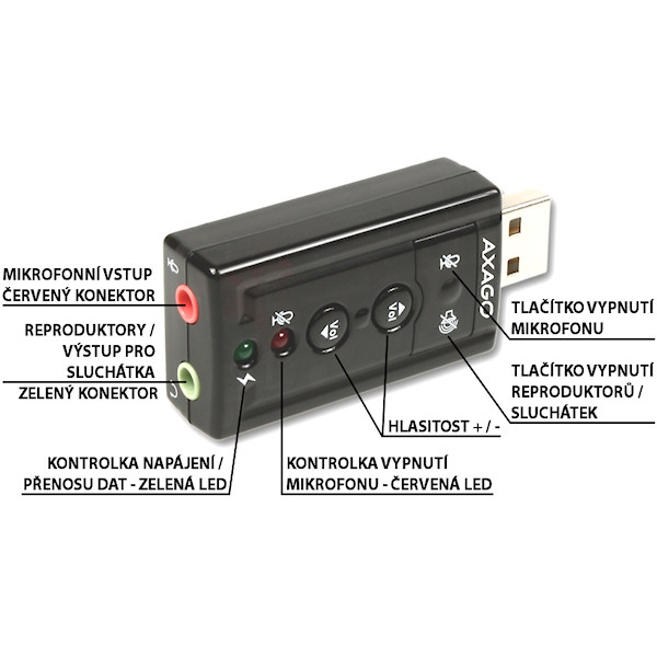ADA-20 USB - MID audio