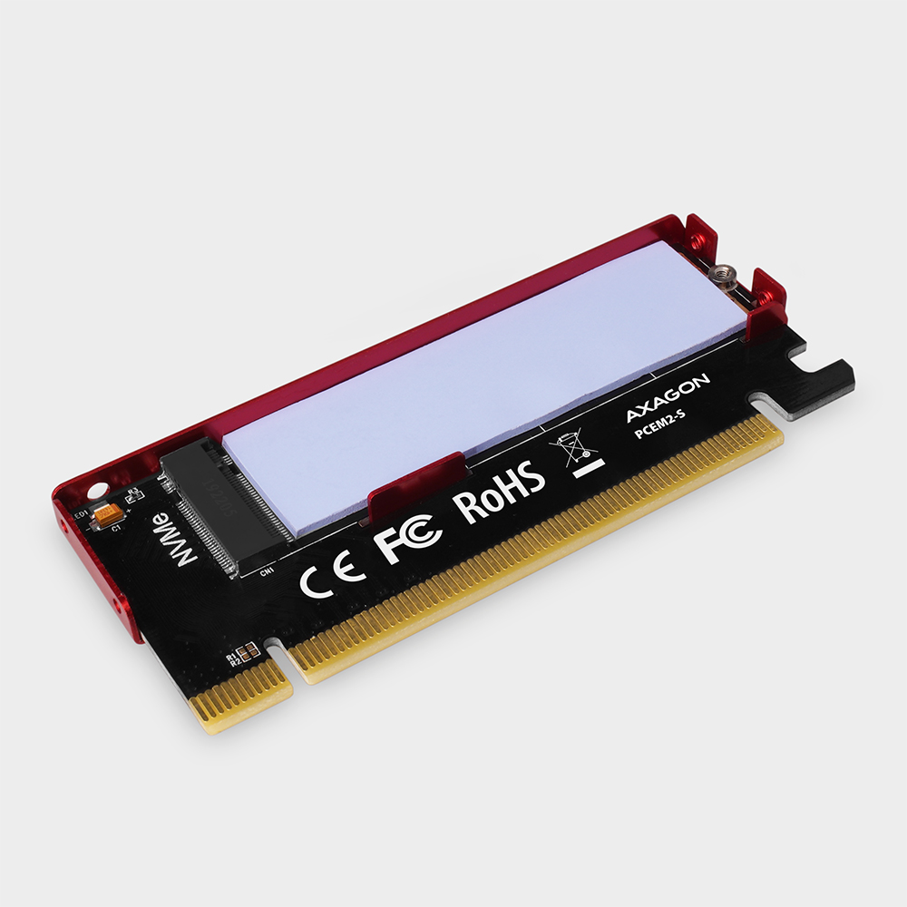 PCEM2-S PCIe NVMe M.2 adapter